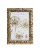 Декоративна релефна рамка за снимки в бронзов brushed ефект, 10x15см