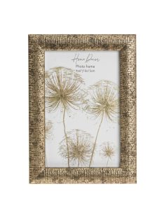   Декоративна релефна рамка за снимки в бронзов brushed ефект, 10x15см