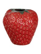 Декоративна керамична ваза във форма на ягода, 20x20x21 см.