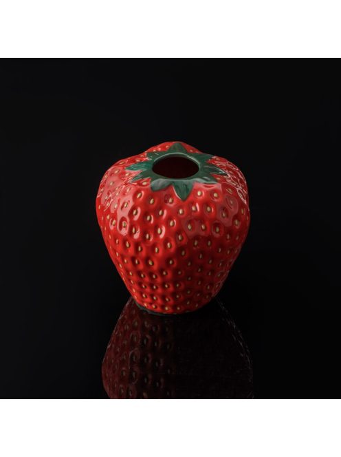 Декоративна керамична ваза във форма на ягода, 20x20x21 см.