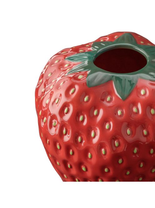 Декоративна керамична ваза във форма на ягода, 20x20x21 см.