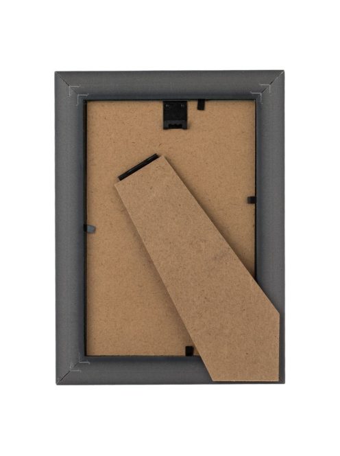 Декоративна рамка за снимки с грапава повърхност, Сребриста 10x15 см