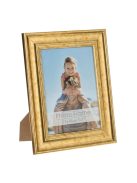 Декоративна рамка за снимка, Златист цвят, 13x18 см