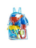 Детски плажен комплект: Раничка с формичка ДЕЛФИН и 5 аксесоара, Океан