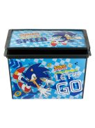Кутия за съхранение с капак Sonic, Пластмасова, 52.5x37x31cm