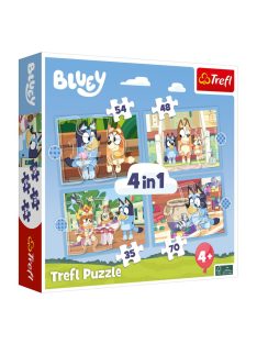 Пъзел (207ч.) Disney Bluey 3в1 Trefl, 28x6x28cm