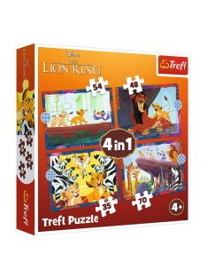 Пъзел (207ч.) Disney Lion King 3в1 Trefl, 28x6x28cm