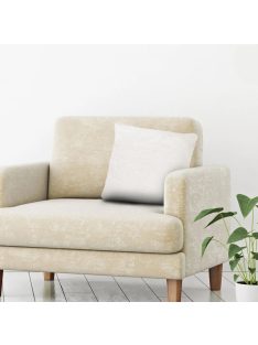   Декоративна калъфка за възглавница 50 x 50 см, Зимна с имитация на заешка козина, Екрю