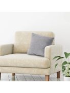 Декоративна калъфка за възглавница 50 x 50 см, Зимна с имитация на заешка козина, Сив