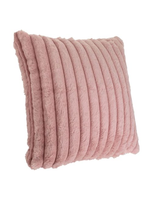 Декоративна калъфка за възглавница, 45x45см, Мека материя, Розова