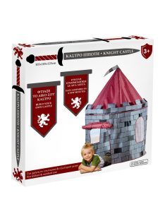   Детска палатка Рицарски замък, 105x105x125cm