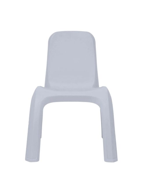 Детски пластмасов стол, 38x44x52cm, Сив