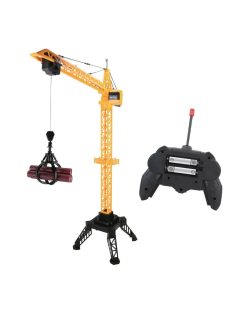   Кран с дистанционно (120 см), 28x13x68cm, Жълт, 3+ години