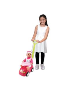   Детски комплект Бебе-Кукла (40см) с проходилка и меко тяло, 32.5x19x41 cm , 3+ години