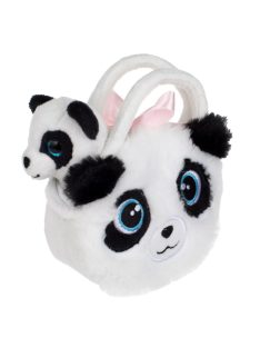   Плюшено мече ПАНДА мини в чанта, 11 cm