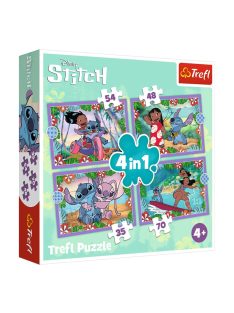   Пъзел (207ч.) Disney Plilo & Stitch 3в1 Trefl, 28x6x28cm