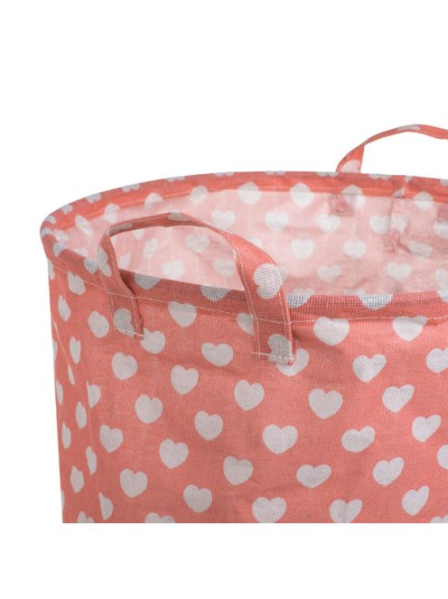 Кош за пране Сърчица с дръжки, 35x45 cm