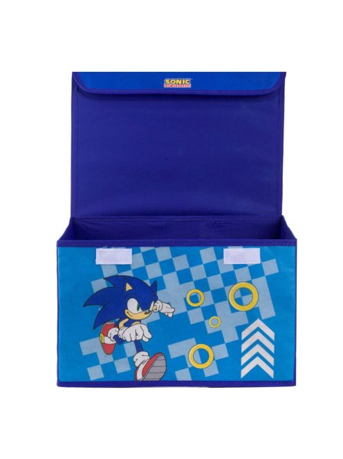 Кутия за съхранение с капак Соник, Disney Sonic, 40x30x25 см