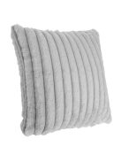 Декоративна калъфка за възглавница, 45x45см, Мека материя, Сива
