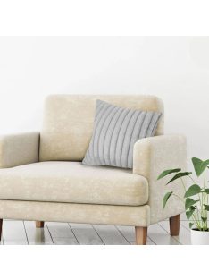   Декоративна калъфка за възглавница, 45x45см, Мека материя, Сива