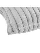 Декоративна калъфка за възглавница, 45x45см, Мека материя, Сива