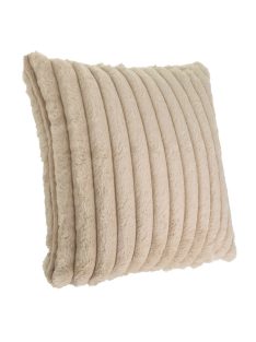   Декоративна калъфка за възглавница, 45x45см, Мека материя, Беж