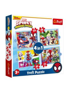 Пъзел (207ч.) Disney Spidey 3в1 Trefl, 28x6x28cm
