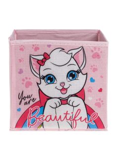   Сгъваем кош за играчки Коте Мари, Marie beautifull, 20х20х20 см