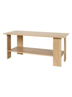   Холна масичка (MDF), светъл естествен цвят 110x50x48см