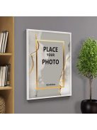 Декоративна рамка за снимка, Бяла, 40.6x50.8см