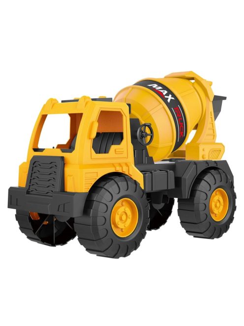 Бетоновоз,  23x12x18cm, Жълт, 3+ години