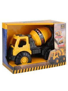 Бетоновоз,  23x12x18cm, Жълт, 3+ години