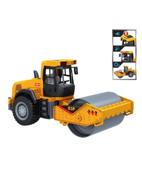 Валяк със светлинни и звукови ефекти, 37x15x21cm, Жълт, 3+ години