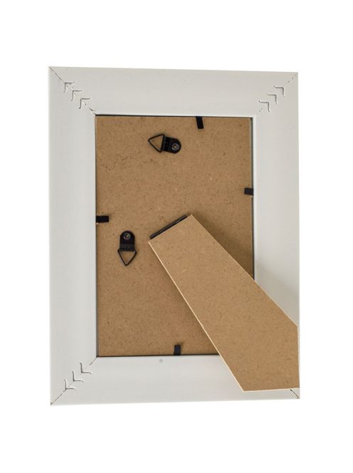 Рамка за снимка 10х15 см, VINTAGE  бяла