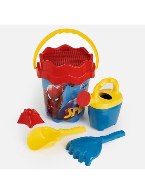 Плажна кофичка с 4 аксесоари Spiderman, 16x20 см