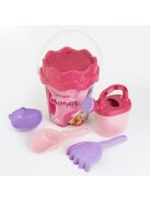 Плажна кофичка с 4 аксесоари Minnie Mouse, 16x20 см, Розов