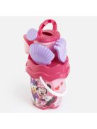 Плажна кофичка с 4 аксесоари Minnie Mouse, 16x20 см, Розов