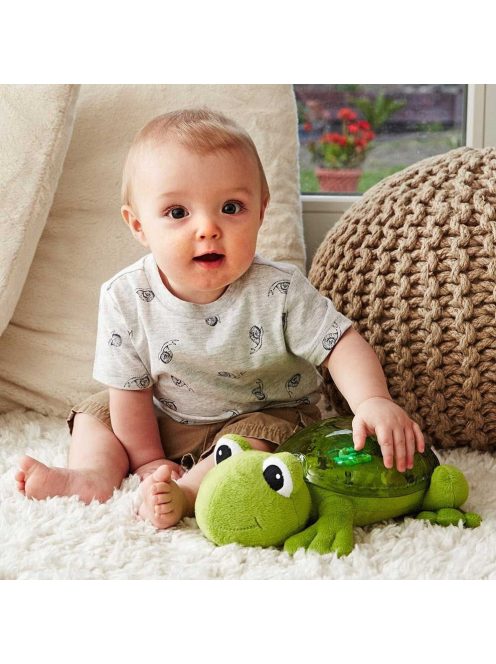 Нощна музикална прожекционна лампа ЖАБА за детска стая от CloudB, Tranquil Frog