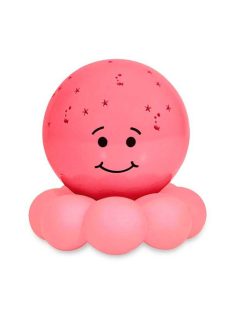   Нощна прожекционна лампа ОКТОПОД за детска стая от CloudB, Twinkles To Go Octo, Розова