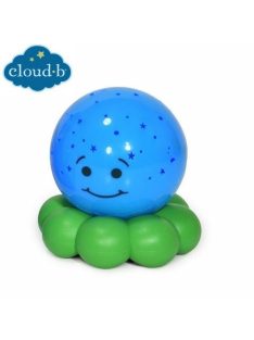   Нощна прожекционна лампа ОКТОПОД за детска стая от CloudB, Dreamz To Go Octo, Син/Зелен