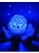 Нощна прожекционна лампа ОКТОПОД плюш за детска стая от CloudB Octo Softeez, Синя