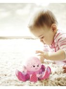 Нощна прожекционна лампа ОКТОПОД плюш за детска стая от CloudB Octo Softeez, Розова