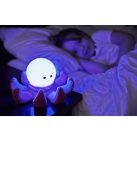 Нощна прожекционна лампа ОКТОПОД плюш за детска стая от CloudB Octo Softeez, Розова