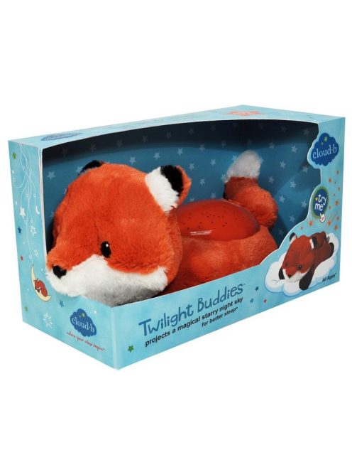 Нощна прожекционна лампа ЛИСИЦА 2в1 от CloudB, Twilight Buddies, Fox