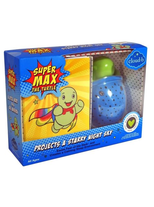 Прожекционна нощна лампа КОСТЕНУРКА от CloudB, SuperMax The Turtle