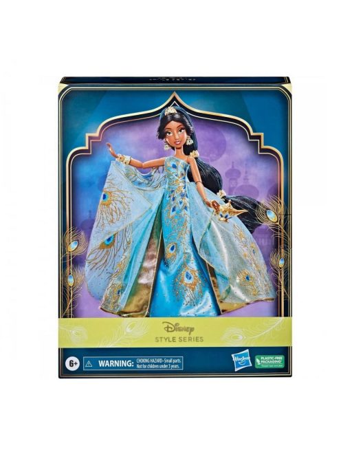 Hasbro Кукла Жасмин колекционерска серия, Disney Princess Style Series 30th Anniversary Jasmine Fashion Doll, F5001