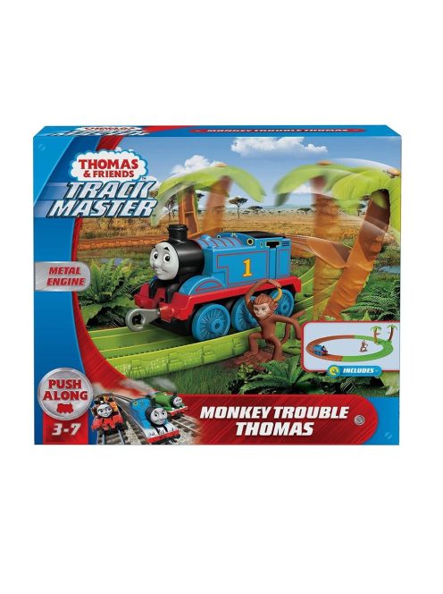 Игрален комплект Thomas & Friends Monkey troubles Set от серията TrackMaster, GJX83