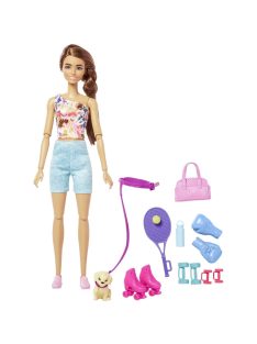   Кукла Барби Време за спорт 30 cm, Barbie Wellness Doll - Workout, 32x14x6 cm