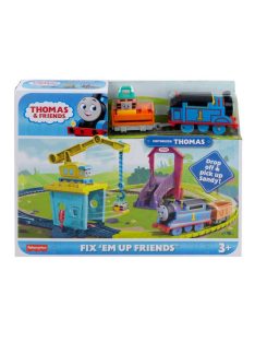   Игрален комплект Карго с кранът Карли Thomas & Friends Fix' Em Up Friends от серията TrackMaster Motorized, HDY58