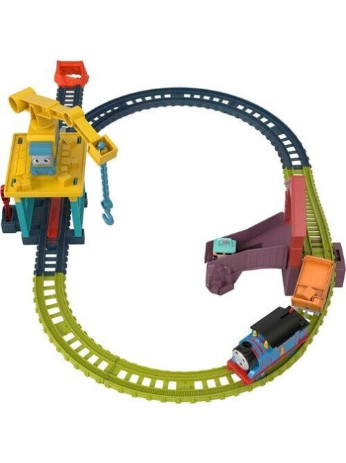 Игрален комплект Карго с кранът Карли Thomas & Friends Fix' Em Up Friends от серията TrackMaster Motorized, HDY58